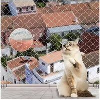 Agger Schutznetz ransparent Vogelschutznetz, Transparentes Katzenschutznetz für Katzen, BxL: 3x6 m