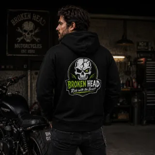 Broken Head Ride with the Best Zip Hoodie