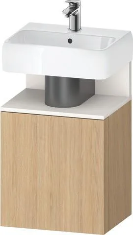 Duravit Qatego Waschtischunterbau wandhängend Natur Eiche Matt 440x350x645 mm - QA4076R84300000 QA4076R84300000