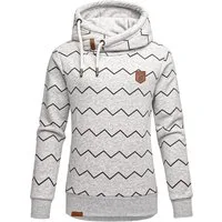 REPUBLIX Kapuzenpullover JULIET Damen Kapuzenpullover Print Sweatjacke Pullover Hoodie