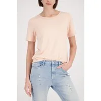 Monari Rundhalsshirt mit Glitzerkante
