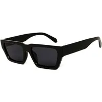 salazar.plus Sonnenbrille Rechteckig Unisex 2 Farben Damen Herren Brille Schwarz milchig grau