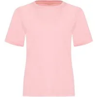 Evoni T-Shirt Damen Kurzarmshirt aus weichem Baumwollstoff