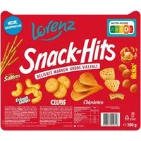 LORENZ Knabberei Snack Hits, Knabbermischung 280 g