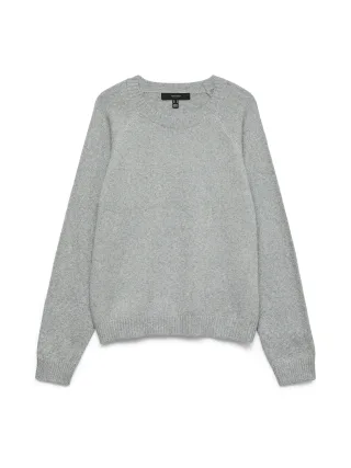 VERO MODA - Vero Moda 10221006 LightGreyMelange/W.SIL LightGreyMelange - Gr. - XL