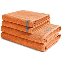 ROSS Handtuch Set Selection, Frottee (Spar-Set, 4-St), 2 X Handtuch 2 X Duschtuch im Set - Baumwolle - Saugstark