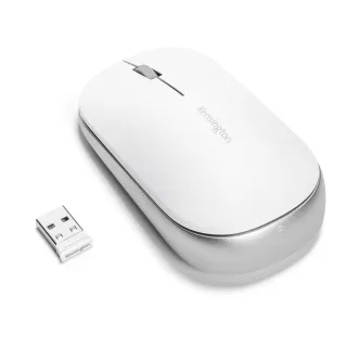 Kensington SureTrack? Kabellose Maus mit Bluetooth & Nano-USB-Empfänger | k75353ww | Weiß - Beidhändig