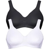 Viania Sport-BH 2er Pack Sport BH Workout (Spar-Set, 2-tlg) nahtlos