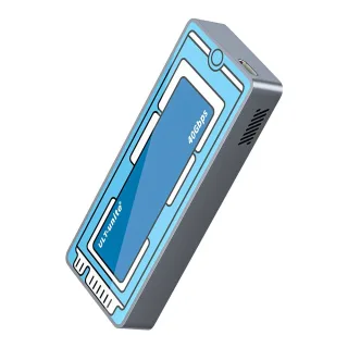 ULT-UNITE USB4 40Gbps M.2 NVMe SSD Enclosure Aluminum External Hard Drive Case Compatible with Thunderbolt 4/3 for Lapto