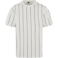 URBAN CLASSICS T-Shirt Urban Classics Printed Pinstripe Tee (1-tlg)