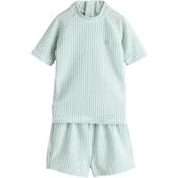 Next Badeanzug Strukturiertes Rash-Trägertop und Badeshorts (2-St)