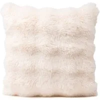 Gözze Zierkissen GÖZZE Kissen BUBBLES weiss BHT 40x8x40 cm weiß Dekokissen