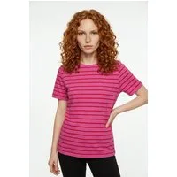 ONLY CARMAKOMA Rundhalsshirt CARBLOOM LIFE S/S TOP JRS
