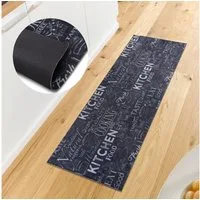 HANSE Home Küchenläufer Wild Kitchen Board, rechteckig, Höhe: 3 mm, Läufer, Rutschfest, Küchenteppich, Küche, Teppich, Pflegeleicht, Flur