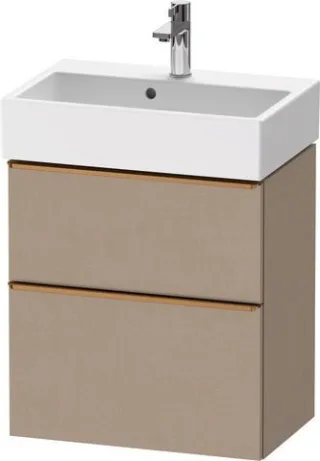 Duravit D-Neo Waschtischunterbau wandhängend Leinen Matt 584x372x625 mm - DE4329004750000 DE4329004750000