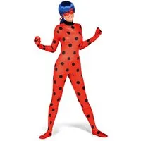 Viving Costumes Kostüm Ladybug-Damenkostüm Miraculous-Lizenzkostüm rot-schwarz