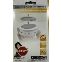 DIW Rauchmelder-Magnetplatten zur Befestigung SEC-FIX10 Rauchmelder (Magnet)