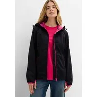 bonprix Softshelljacke leichtes Material, mit 2-Wege-Reißverschluss, mit Daumenlöchern