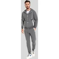 Cipo & Baxx Trainingsanzug HOMEWEAR (2-tlg), mit Allover-Musterung