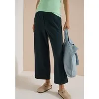 CECIL 7/8-Hose Style Neele Seersucker-Qualität, Elastikbund, weites Bein