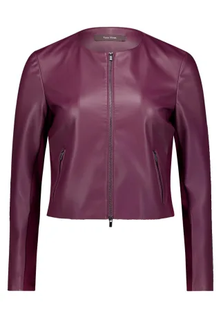 Vera Mont - Blazer-Jacke Strong Aubergine - Gr. - 46