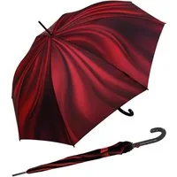Knirps® Stockregenschirm Design Damenschirm mit Automatik - supernova, groß und stabil