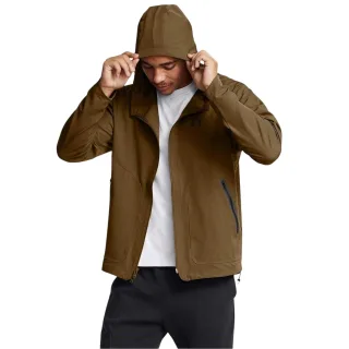 Under Armour - "Unstoppable" Trainingsjacke für Herren, mit Kapuze (Braun)