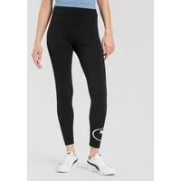 PUMA Leggings SPORT HIGH-WAIST LEGGINGS aus Baumwolle und Elasthan, pflegeleicht, schmale Passform