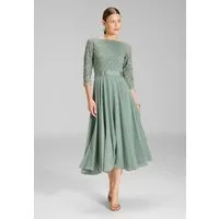 SWING Abendkleid Taillierter Schnitt mit ausgestelltem Rockteil
