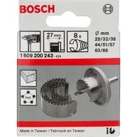 Lochsägen-Set, Ø 25-68mm 8-teilig, Arbeitslänge 27mm