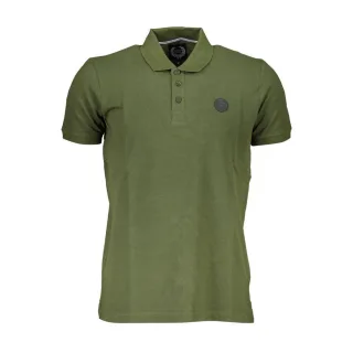 Gianmarco Venturi Verde Baumwoll Herren Polo