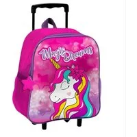 unicorn Trolley Trolley-Rucksack Schultasche und Reisetasche in einem