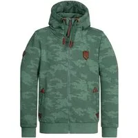 naketano Hoodie Kapuzenpullover Herren Baumwolle, weich, Kapuze, Kängurutasche (Spar-Set, Schwarzkopf) Hoodie, weiche Sweatware, Rippbündchen, Streetwear, Loungewear