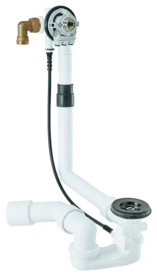Grohe Wannenfüll-/Ab-/Überlaufgarnitur Talentofill 28990 UB-NW hard graphite, 28990A00 28990A00