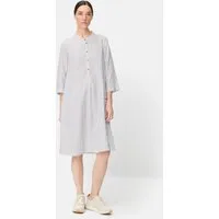 camel active Sommerkleid mit Knopfleiste Dreiviertelarm