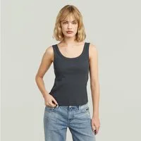 G-STAR Ripptanktop Slim Rib Tank wmn aus Baumwolle mit Stretch