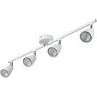 IMPTS LED Deckenspots Deckenleuchte Spotleuchte Deckenstrahler, Nicht Dimmbar, LED wechselbar, Warmweiß, Schwenkbar LED Deckenlampe Deckenspot