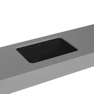 VitrA New Metropole Unterbauwaschtisch rechteckig 60 x 40 cm ohne Überlaufschlitz,7535B483-1083 7535B483-1083