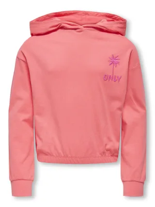 KIDS ONLY - KOGAMANDA-COOPER LIFE LS HOOD UB FR SWT Sugar Coral - Gr. - 164