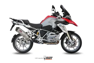 Sport Auspuff MIVV OVAL Titan BMW R 1200 GS Bj. 2013-2018 EURO-3/EURO-4 mit ABE