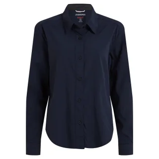 Craghoppers - "Freeda" Hemd für Damen Langärmlig (Marineblau)