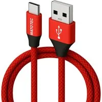 Alpha Electronics USB C Datenkabel SCHNELL Ladekabel für Samsung usw.- mehrere Längen USB-Kabel, USB-C, USB Typ A (300 cm), Schwarz, Rot, Silber, Blau