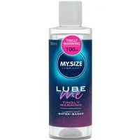 MY.SIZE Gleitgel Lube Me 3-in-1, medizinisches Gleitmittel auf Wasserbasis, wärmend, prickelnd und Höhepunkt verstärkend