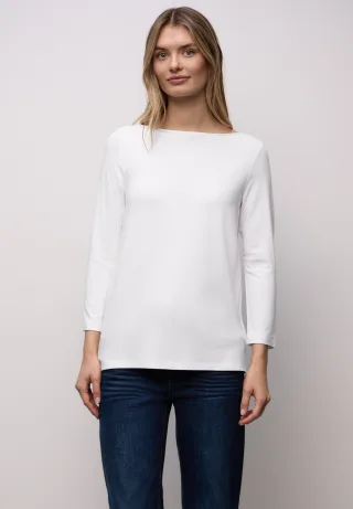 STREET ONE 3/4-Arm-Shirt mit 3/4 Ärmeln