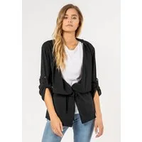 SUBLEVEL Blusenblazer Blazer zum Binden