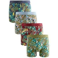 Next Boxershorts Signature Boxershorts mit Baumwolle, 4er-Pack (4-St)