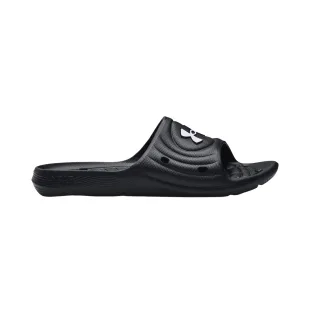 Under Armour - Herren/Damen Unisex Badesandale "Locker IV" (Schwarz/Weiß)