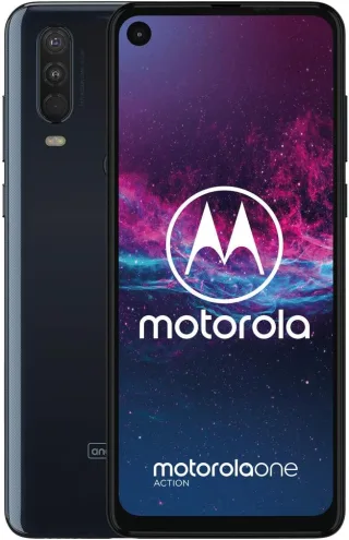 Motorola One Action 128GB [Dual-Sim] blau