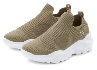 LASCANA Sneaker Halbschuh, Slipper, Freizeitschuh zum Reinschlüpfen VEGAN