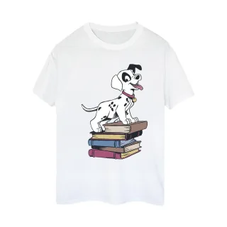 Disney - "101 Dalmatians Books" T-Shirt für Damen (Weiß)